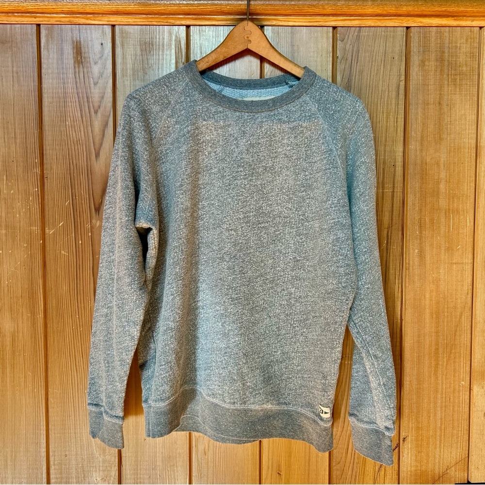 Mollusk Heavy Terry Heather Grey | Crew Sweatshirt (Not kept on hanger)